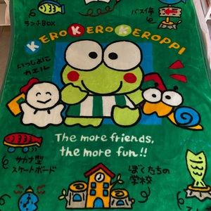 Kerokerokeroppi kids blanket